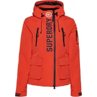 Superdry per donna. W5011153A Giacca a vento Ultimate SD arancione (S), Casual, Poliestere, Manica lunga