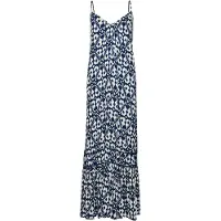 Superdry per donna. W8011294A Abito lungo blu senza spalline (M), Casual, Viscosa, Senza maniche / cinghie