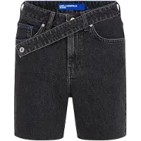 Karl Lagerfeld Tapered Wb Denim Short Stone Black Taglia: W27 | Pantaloncini Outlet | Donna | Blu