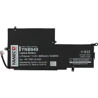 YANEC Computer portatile -Akku 4900 mAh
