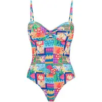 Shiwi Ladies Zia Swimsuit Holiday Banner Blue Holiday Banner Taglia: 38 | Bikini Outlet | Donna | Blu