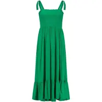 Shiwi Joan Dress Basil Green Taglia: XL | Abiti Midi Outlet | Donna | Verde