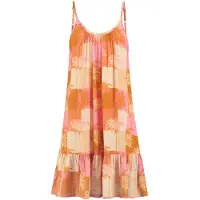 Shiwi Ibiza Dress Block Palm Iced Strawberry Pink Taglia: L | Abiti Mini Outlet | Donna | Rosa