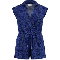 Shiwi Flore Paisley Toweling Jumpsuit Ocean Blue Paisley Taglia: XS | Tute corte Outlet | Donna | Blu
