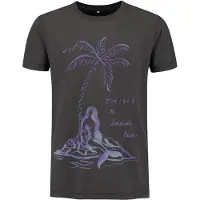 Shiwi Men Mermaid T-shirt Dusty Anthracite Grey Taglia: S | T-shirt stampate Outlet | Uomo | Grigio