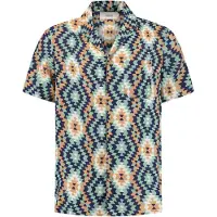 Shiwi Mayan Geo Shirt Light Moss Green Taglia: XL | Camicie Casual Outlet | Uomo | Verde