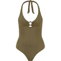 Shiwi Ladies Cary Swimsuit Cyprus Structure Forest Green Cyprus Taglia: 34 | Costumi Interi Outlet | Donna | Verde