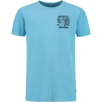 Shiwi Men Mezcal Paloma T-shirt Sky Blue Taglia: L | T-shirt stampate Outlet | Uomo | Blu