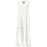 Shiwi Julia Dress Open Palm Embro Palm Broderie Off White Taglia: S | Abiti Midi Outlet | Donna | Bianco