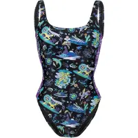 Arena Women's Fun Planet Swimsuit U Back Black Multi Taglia: XS | Costumi Interi Outlet | Donna | Nero
