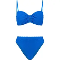 Shiwi Zoe Bikini Set Check Structure Electric Blue Check Taglia: 34 | Bikini Outlet | Donna | Blu