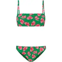 Shiwi Ladies Lola Bikini Set Beach Blossom Tropic Green Blossom Taglia: 42 | Bikini Outlet | Donna | Verde