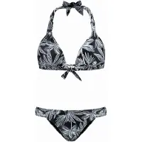 Shiwi Ladies Bibi Bikini Set Palm Leaves Black Leaves Taglia: 36 | Bikini Outlet | Donna | Nero