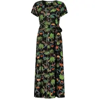 Shiwi Brazil Dress Jaipur Palm Black Taglia: M | Abiti in T-Shirt Outlet | Donna | Nero