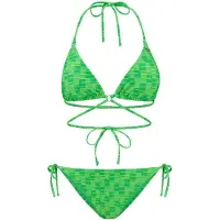 Shiwi Ladies Liz Bikini Set Graphic Fresh Green Graphic Taglia: 34 | Bikini Outlet | Donna | Verde