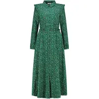 Shiwi Ladies Calama Dress Poppy Flower Rain Green Flower Taglia: M | Abiti in T-Shirt Outlet | Donna | Verde
