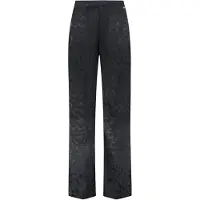 Shiwi Ladies Milano Trousers Forest Jaquard Dark Navy Blue Taglia: M | Pantaloni Outlet | Donna | Blu