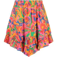 Shiwi Ladies Bologna Skirt Groovy Love Orange Sun Groovy Love Taglia: XL | Minigonne Outlet | Donna | Arancione