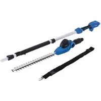 Scheppach Tagliasiepi telescopico a batteria C-PHS410-X | 11 angolazioni diverse (90° - 240°) | sbraccio totale di 2,6 m | lunghezza di taglio di 410 mm | 20V IXES