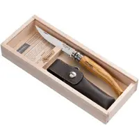 Opinel No 10 Effile with Wood Gift Box Coltelli beige