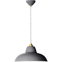 Anglepoise Lampada a sospensione Original 1227 Brass Midi Wide, grigio