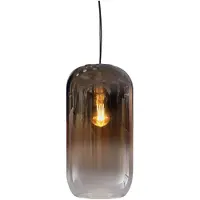 Artemide Gople sospensione di vetro, rame/argento