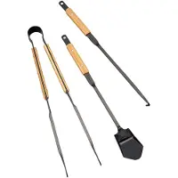 Snow Peak - Set di utensili da barbecue - Fire Tool Set Pro. - Beige