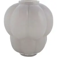 AYTM Vaso Uva, Ø 26 cm, tortora, vetro, soffiato a bocca