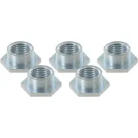 VAR Strumento Bag Of 5 Hex Nuts