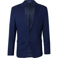 Calvin Klein Stretch Wool Regular Blazer Ink Blue Taglia: 44 | Blazers Outlet | Uomo | Blu