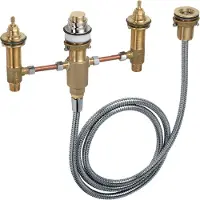 Hansgrohe basic set Miscelatore a 4 fori per vasca da bagno