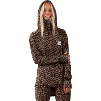 Eivy Women's Icecold Hood Top Maglia a manica lunga Donna (M, marrone)