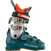 Salomon - Scarponi da sci uomo all-mountain - Shift Alpha Boa 120 Dragonfly/Silver Met/Orange Tiger in Alluminio - Taglia 45 2/3-46 1/3 - Blu