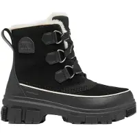 Sorel - Stivali da inverno impermeabili e isolanti - Torino V WP W Black Fawn per Donne in Pelle - Taglia 37,5 - Nero