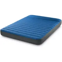 Intex Materasso da campeggio gonfiabile 64013 Materasso da campeggio Queen Blu - 203 cm