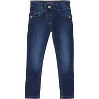 Minymo Kid's Jeans Stretch Slim Fit Girls Jeans Bambini (128, blu)