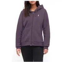 NIKIN Women's Treehoodie Zip Felpa con cappuccio Donna (XL, lilla)