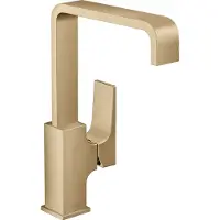 Hansgrohe Metropol mitigeur monocommande de lavabo 230, poignée à levier, vidage par poussée, saillie 165mm, 32511140, 32511140
