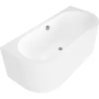 Hak VIVA D MONOLITH vasca asimmetrica 170x75x60cm, bianco