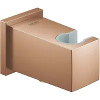 GROHE Euphoria Cube - Box doccia a parete con supporto, spazzolato Warm Sunset 26370DL0