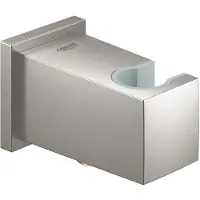GROHE Gomito di collegamento a parete Euphoria Cube 26370 con supporto doccia in supersteel