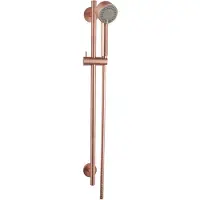 Wiesbaden Set doccia Colonna doccia, con doccetta, asta doccia, oro rosa