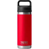 Yeti Rambler Bottle 18oz Chug Cap, Rescue Red, thermos con beccuccio per bere 532 ml