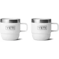 Yeti Rambler Stackable Mugs 6oz, White, tazze thermos impilabili, 177 ml