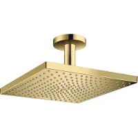 Hansgrohe Douche de tête Raindance E 300 Air 1jet, de la taille d'une main, avec raccordement au plafond, 26250990, 26250990