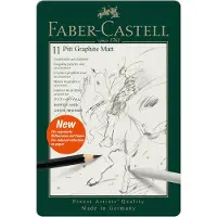 Faber Castell Matita In Grafite Pitt Mat 11 Unità