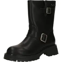 Pepe Jeans per donna. PLS50567 Stivali in pelle nera della foresta Kane (38), Nero, 3 a 5cm, Cerniera, Casual