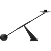 Audo Copenhagen Portacandele Audo Interconnect, nero, altezza 26 cm
