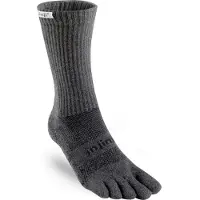 Injinji Trail Midweight Crew Calze da trekking (37-40, grigio)