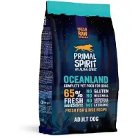 PRIMAL SPIRIT Oceanland 65% - cibo secco senza glutine per cani adulti di tutte le razze 1 kg